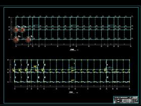 5247平米，四层教学楼（计算书、PKPM模型、建筑图、部分结构图）/格式dwg参考AutoCAD