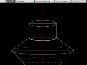 CAD中模型空间设置好的虚线到布局显示为实线的解决方法