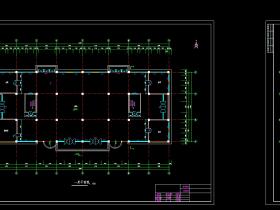 某4层商场全套设计(5000平，含计算书、施工组织设计、建筑图。结构图)/格式dwg参考AutoCAD