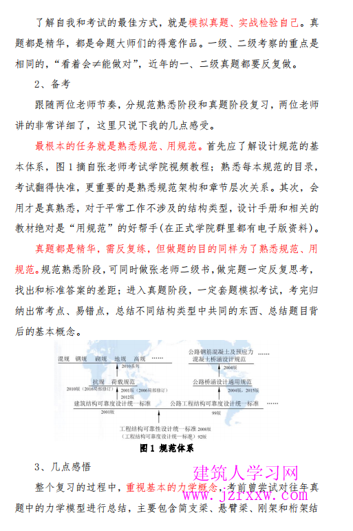 注册结构考试经验和教训（适用于同类考试）-某规划设计院