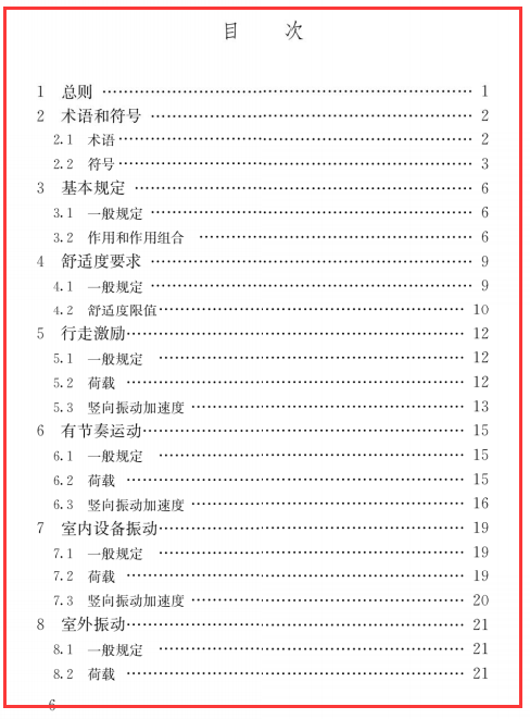 建筑楼盖结构振动舒适度技术标准JGJ_T 441-2019