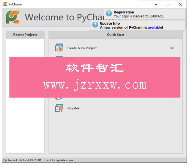 PyCharm 4.0激活破解版软件下载（含软件安装教程）