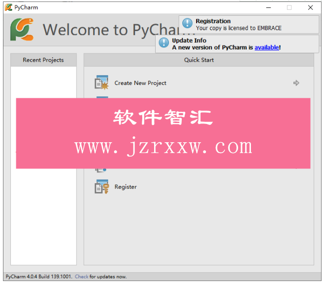 PyCharm 4.0安装激活破解教程（含软件下载）