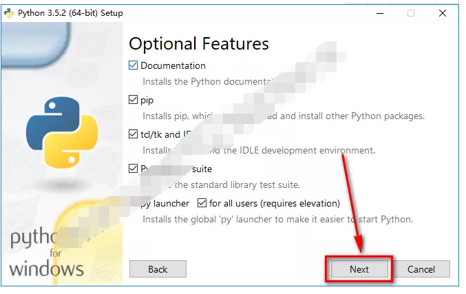 Python 3.5.2 安装教程（软件下载）