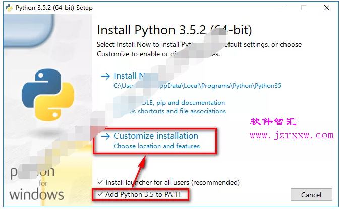 Python 3.5.2 安装教程（软件下载）