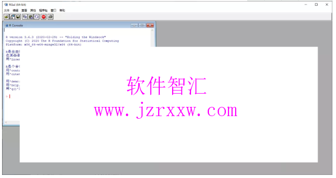 R语言3.6.3中文版软件下载（教安装）