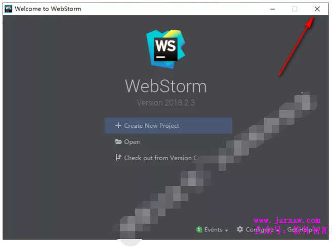 WebStrom 2018.2.3破解版软件安装教程