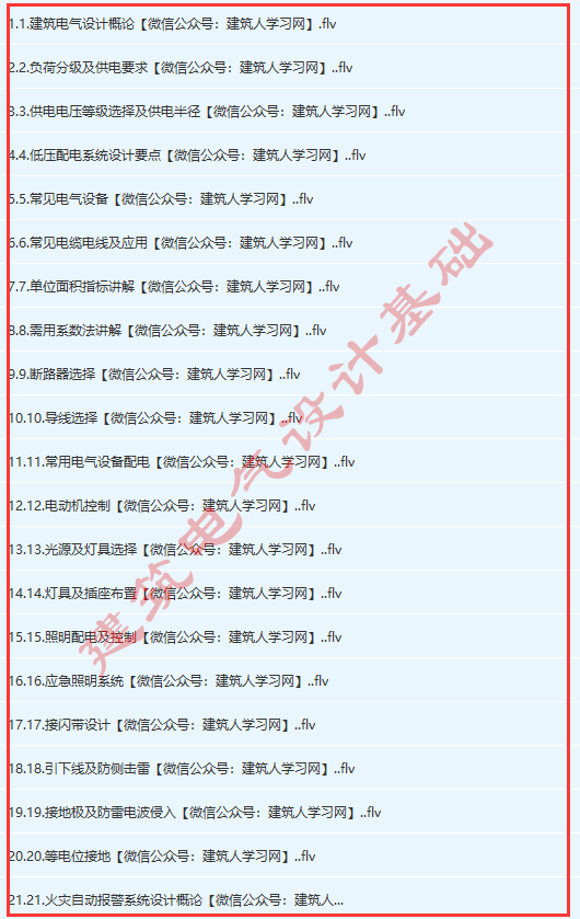 建筑电气设计项目案例实操速成班（实操直播+设计基础巩固+施工图识读+天正电气）