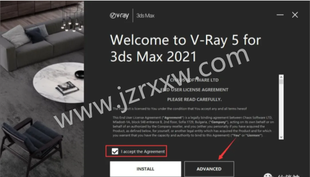 VRay5.05 for 3dmax2018/2019/2020/2021安装汉化破解步骤教程