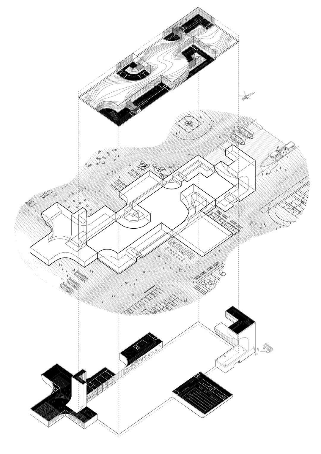 Sketchup一键制作爆炸分析图（附插件和教程）