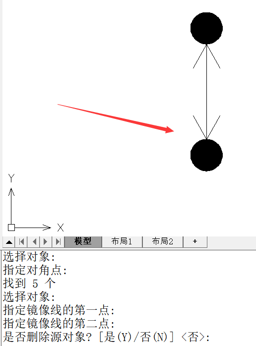 CAD怎样绘制回叫图形符号