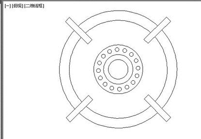 CAD绘制燃气灶实例