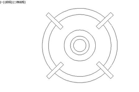 CAD绘制燃气灶实例