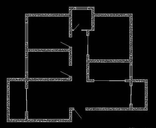 如何用CAD简单的设计家居户型平面图