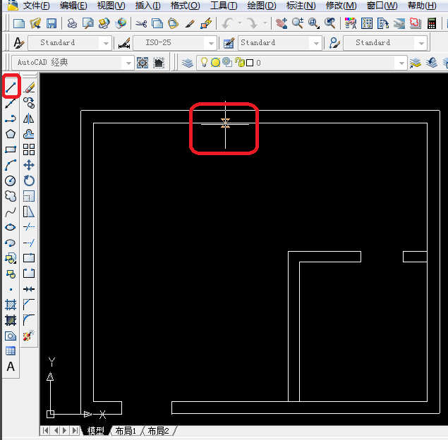 CAD室内设计绘制窗户实例