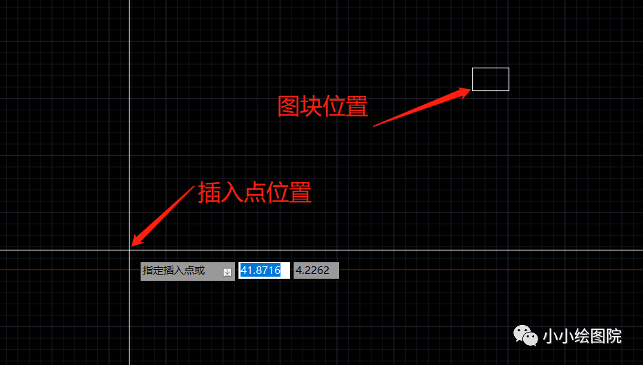 为什么插入图块时看不到图块或者距离很远？