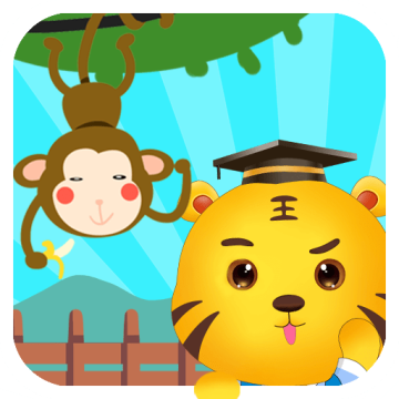儿童学动物游戏